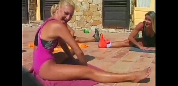  Bikini Babes In Hot Workout